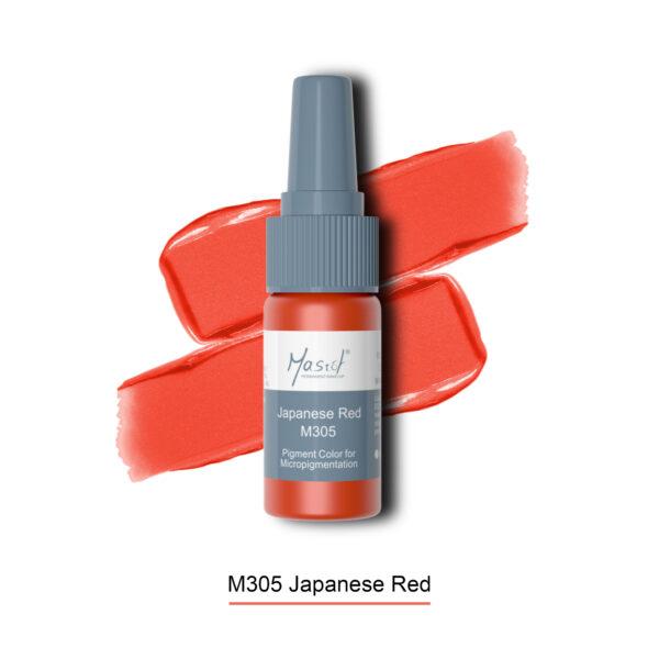 Mastor Japanesee Red Color Kalıcı Makyaj Boyası 15 ml.- M305