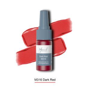 Mastor Dark Red Kalıcı Makyaj Boyası 15 ml.- M316